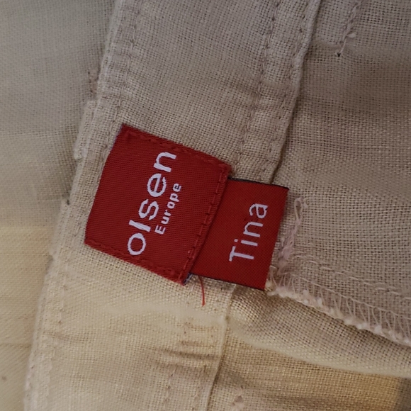 OLSEN 100% linen pants 👖 - Picture 5 of 6